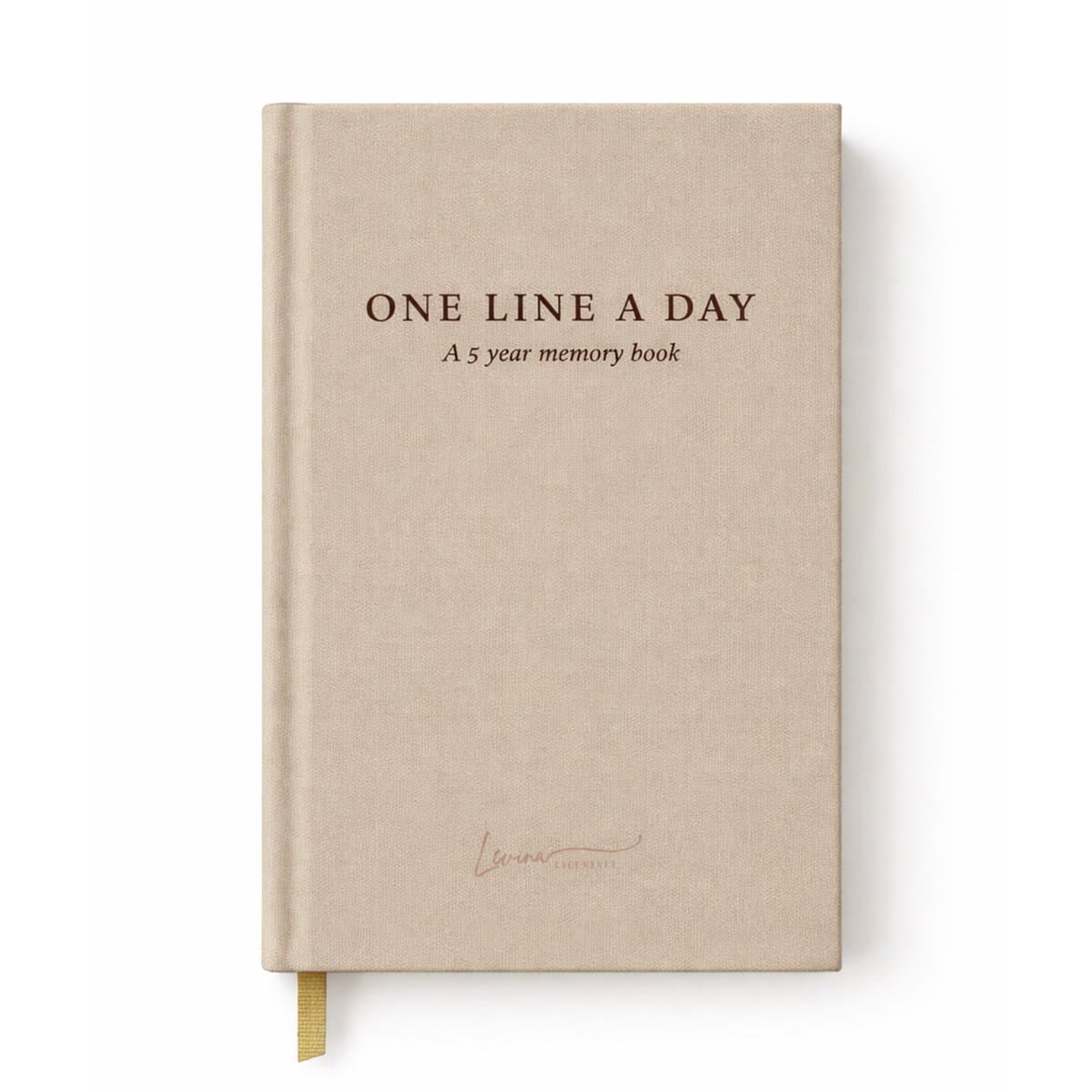 One line a day journal - One line a day five years - Dagboek volwassenen - Dagboek - Het perfecte cadeau - Journal - Dagboek voor 5 jaar - Notitieboek (EAN: 8721325065520): Een Dagboek dat Verandert
