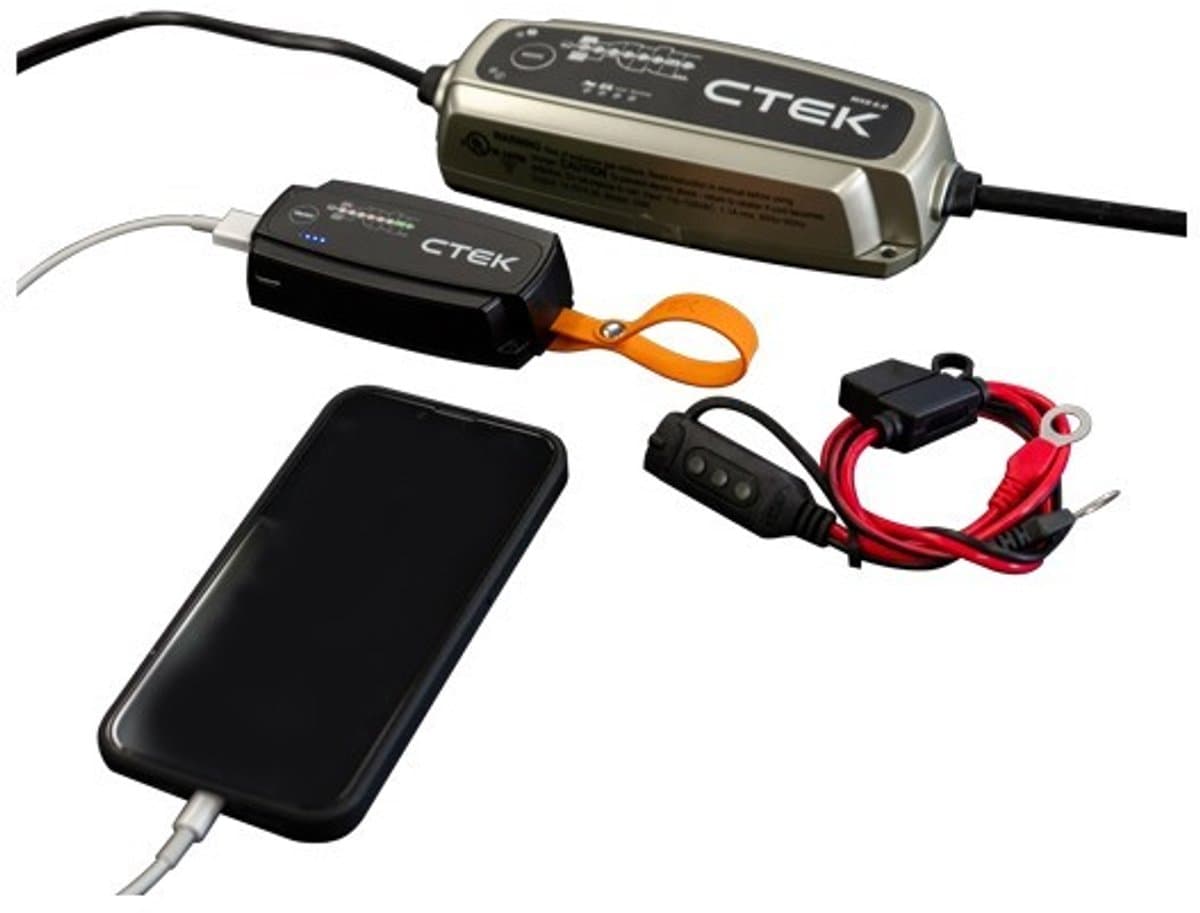 CTEK MXS 5.0 Power Kit acculader met gratis powerbank (EAN: 7340103406969)