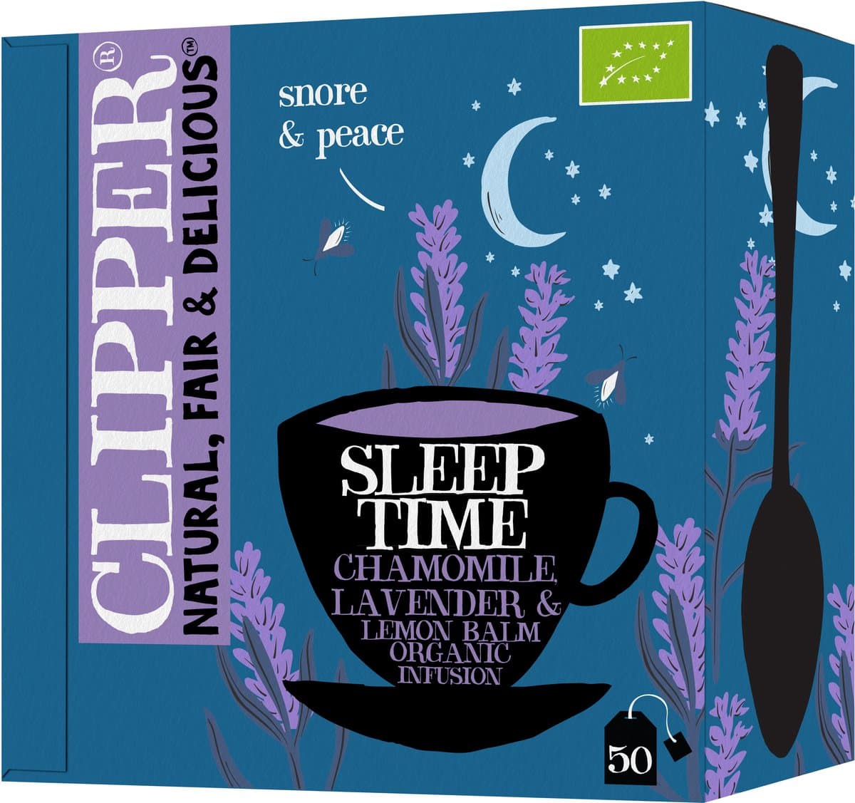 Clipper - Biologische Thee - Sleep Time - Kamille & Lavendel - 4 x 50 theezakjes (EAN: 5021991977152)