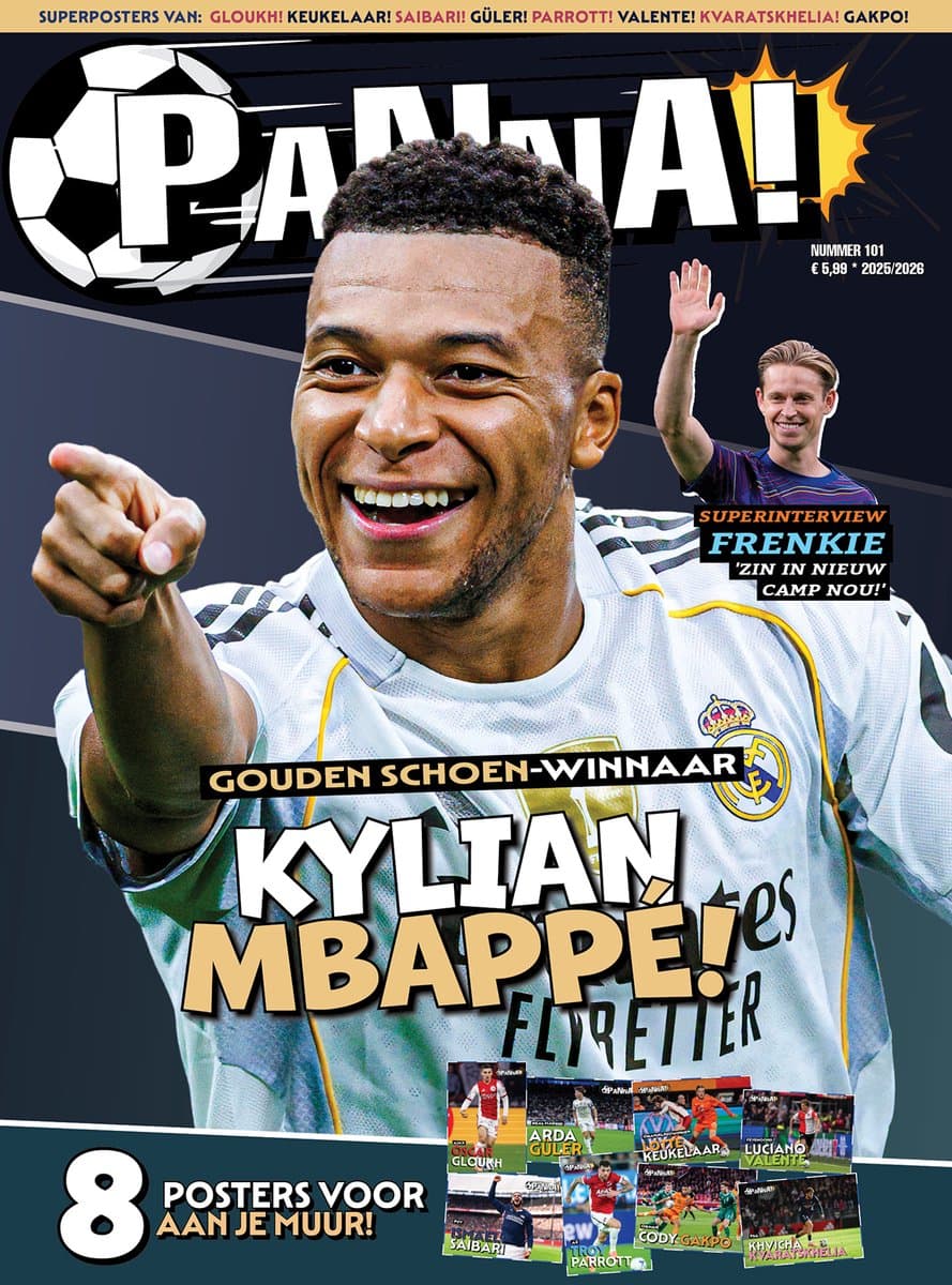 PANNA! Magazine 101 - Tijdschrift - Voetbal - Magazine (EAN: 6095451777780)
