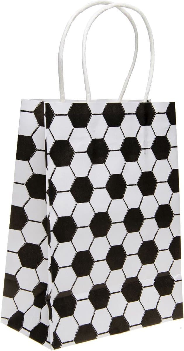 12x Papieren Voetbal Geschenktasjes met Handvat - Voetbal - 12 Stuks - Tasjes Voor Uitdeelcadeautjes - Verpakking - Kinderfeestje (EAN: 9507731925844): Waarom deze tasjes een game‑changer zijn