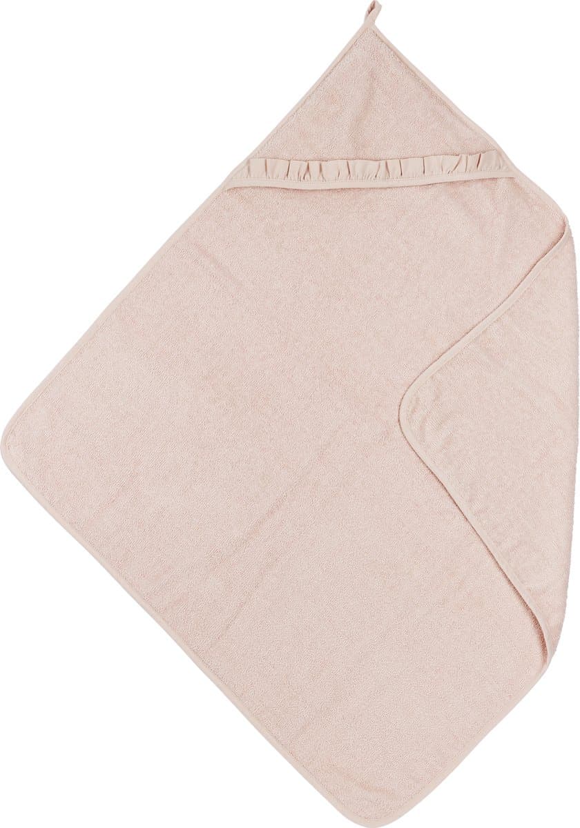Meyco Baby Ruffle badcape - soft pink - 80x80cm (EAN: 4054703492811): Waarom ik deze badcape uitproberde