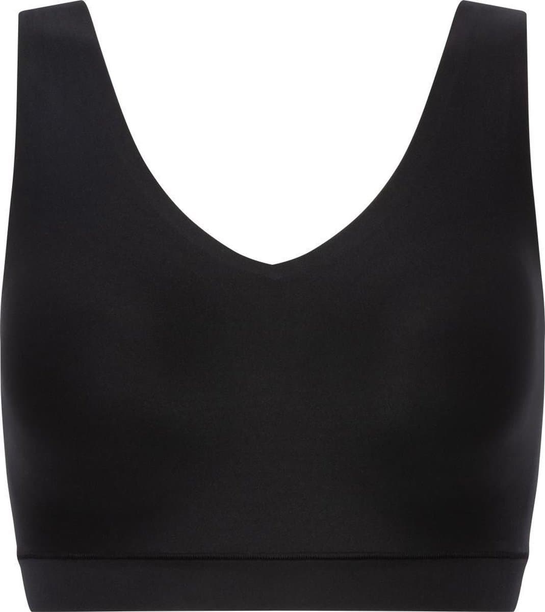 Chantelle - SoftStretch - V-Neck Voorgevormde Top - ZWART (EAN: 3340443030095)