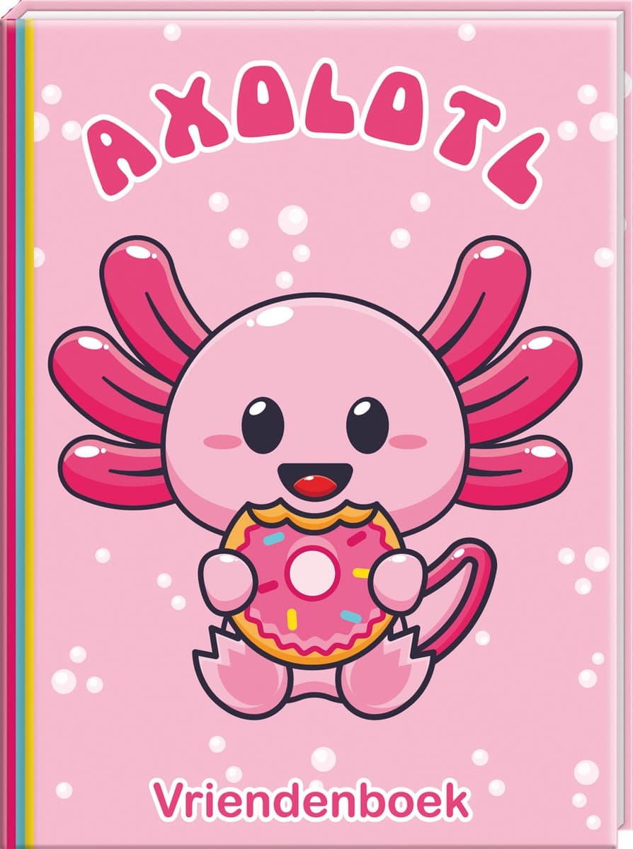 Axolotl – Vriendenboekje – 80 pagina’s – Hardcover (EAN: 9789464327960)