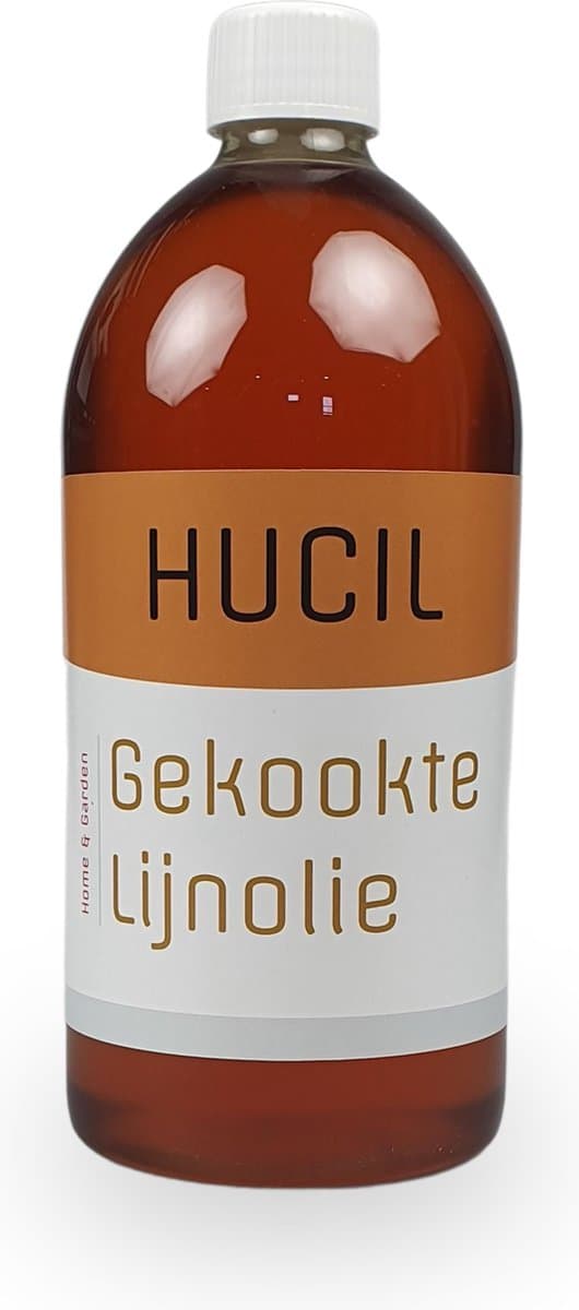 Gekookte lijnolie - Boiled linseedoil - lijnzaadolie - voor hout - douglas teak olie - bamboe olie protector onderhoud - 1 liter (EAN: 7423651275208): Waarom geen gewone olie 🧐