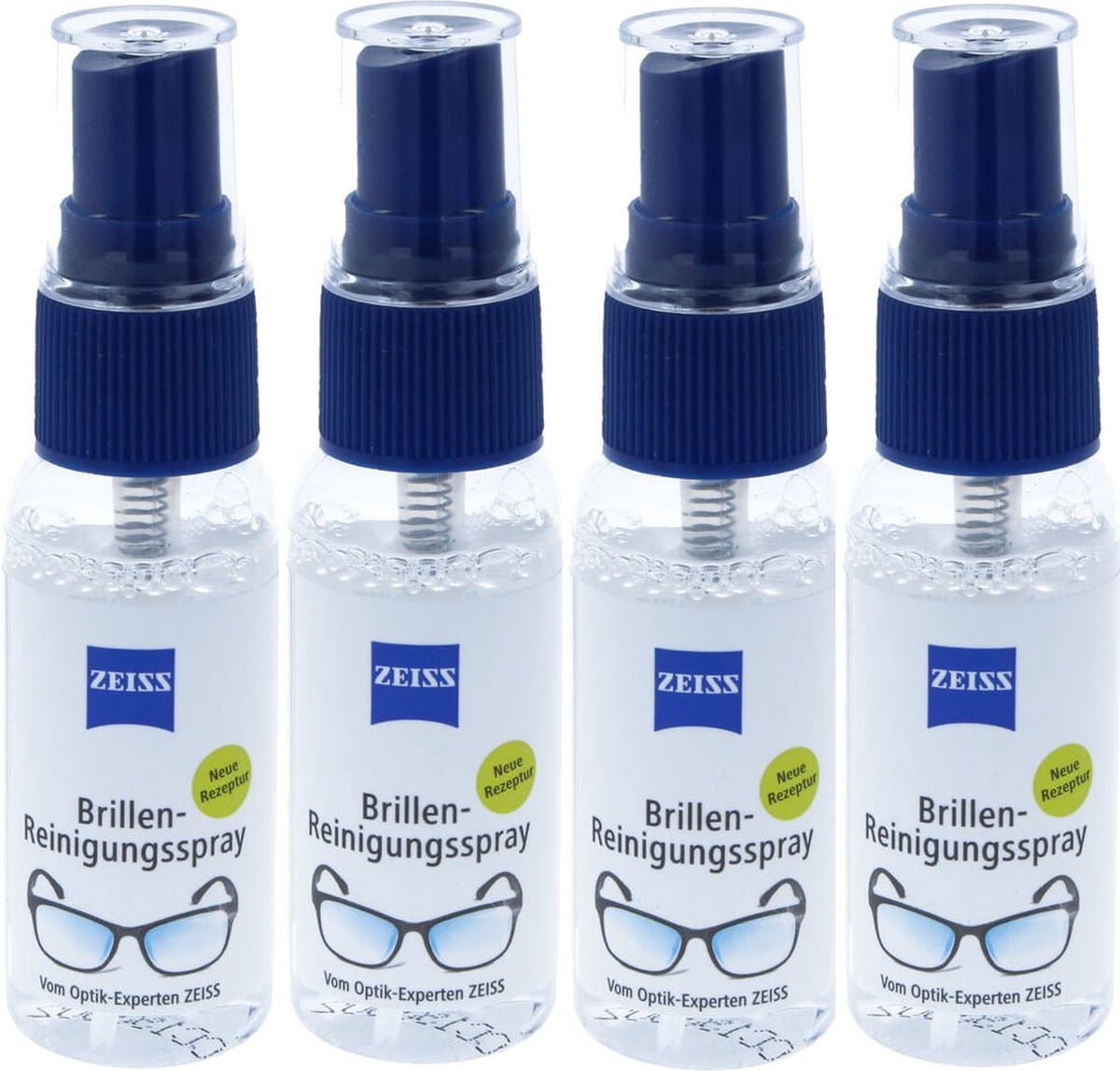 Zeiss - Reinigingsspray voor brillen - 4 pak (EAN: 7422243875833)