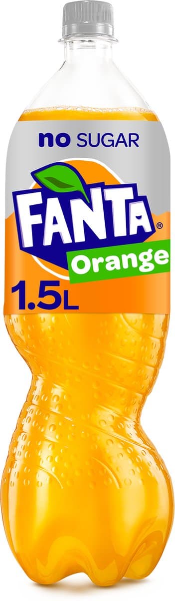 Fanta Orange Zero - Frisdrank - 6 x 1,5 liter (EAN: 5000112646207)