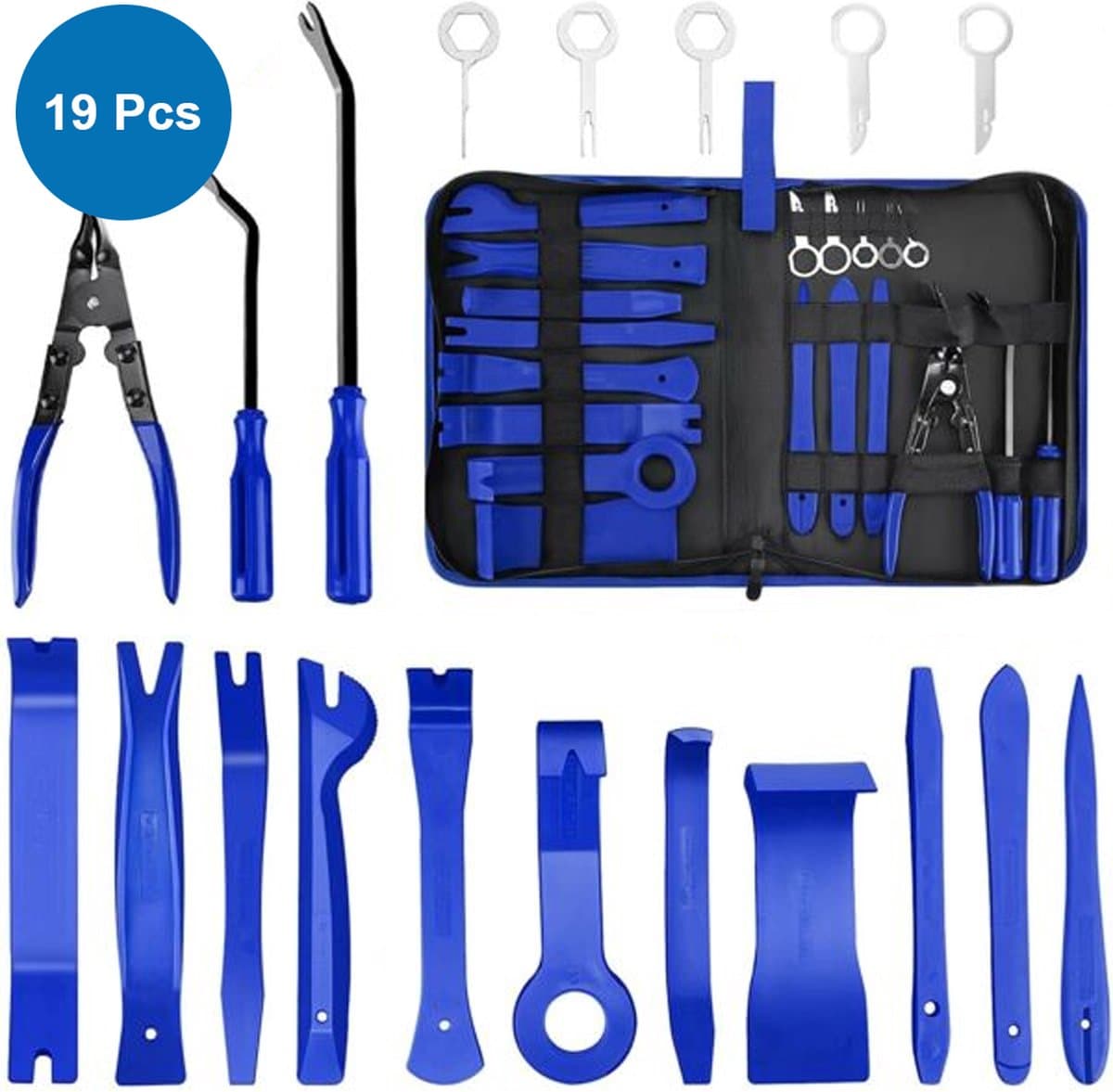 MMOBIEL Auto Trim Removal Tool - 19x verwijdering gereedschap set (EAN: 8720011031634)