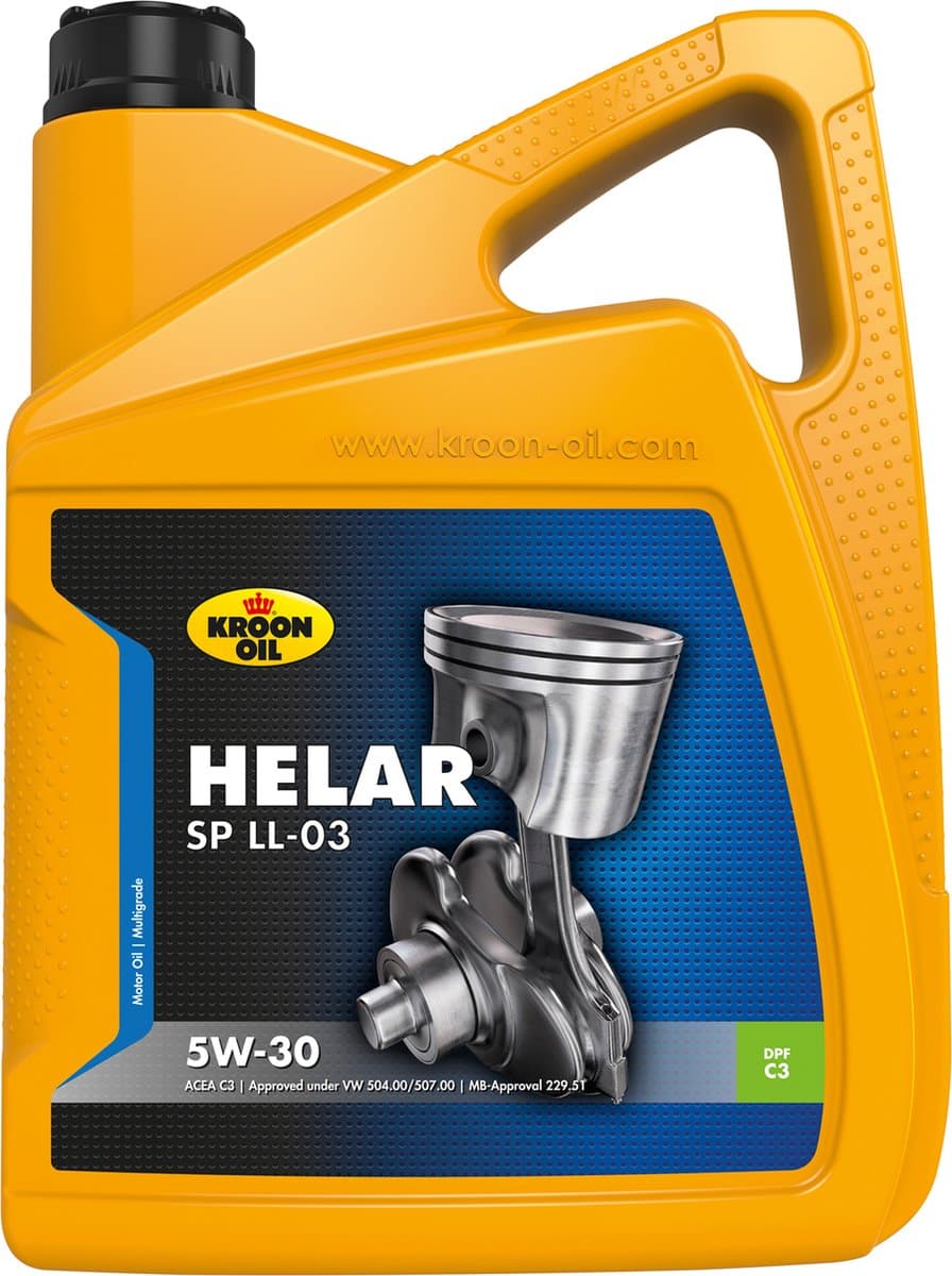 Kroon-Oil Helar SP LL-03 - Synthetische 5W-30 Motorolie - 5 Liter - Mid-SAPS (EAN: 8710128330881): Waarom ik dit product heb uitgekozen