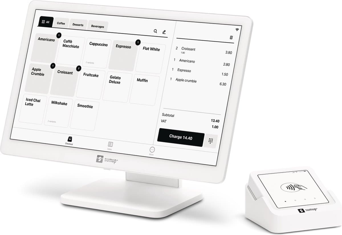 SumUp Point of Sale Lite + Solo pinapparaat en oplaadstation (EAN: 4260325424172)