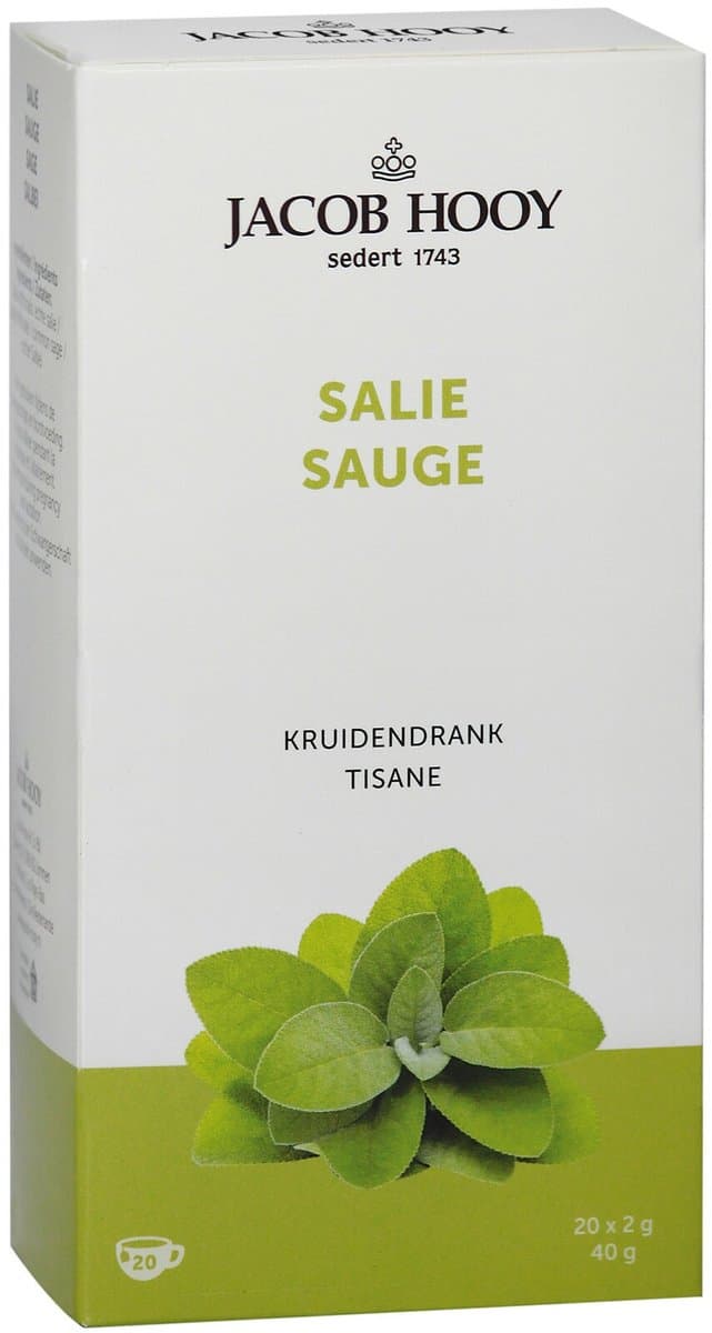 Jacob Hooy Salie Theezakjes 20 stuks (EAN: 8712053352334)