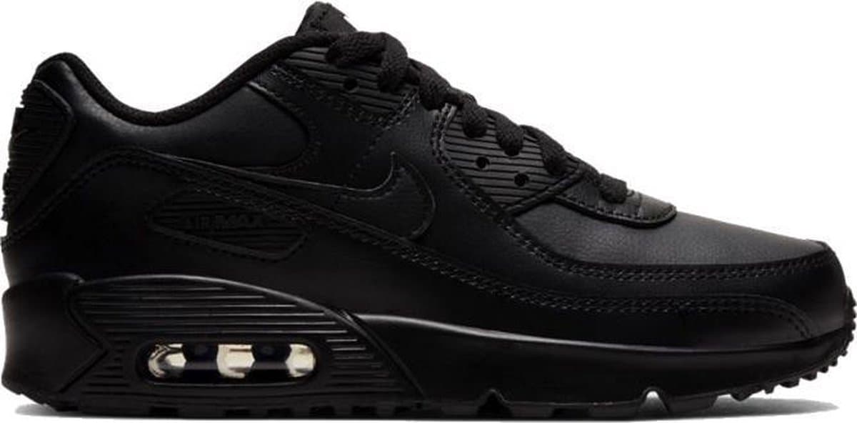 Nike Air Max 90 Leather - Dames Sneakers Schoenen All-Black CD6864-001 - Maat EU 35.5 (EAN: 0193654852108): 👟 Eerste indruk Luxe, maar toch haalbaar