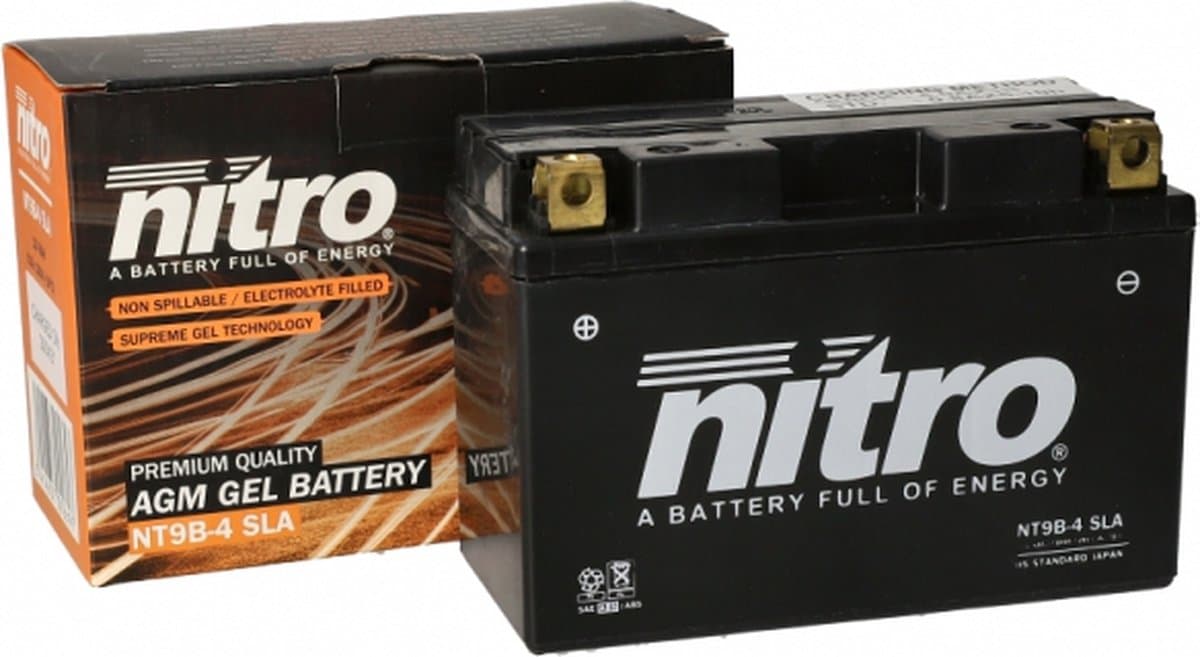 Nitro gel accu voor motoren - 12 volt 8 ampère - onderhoudsvrij - NT9B-4 (EAN: 5414837002697): 🔋 Waarom deze accu nou echt wel een *must‑have* is