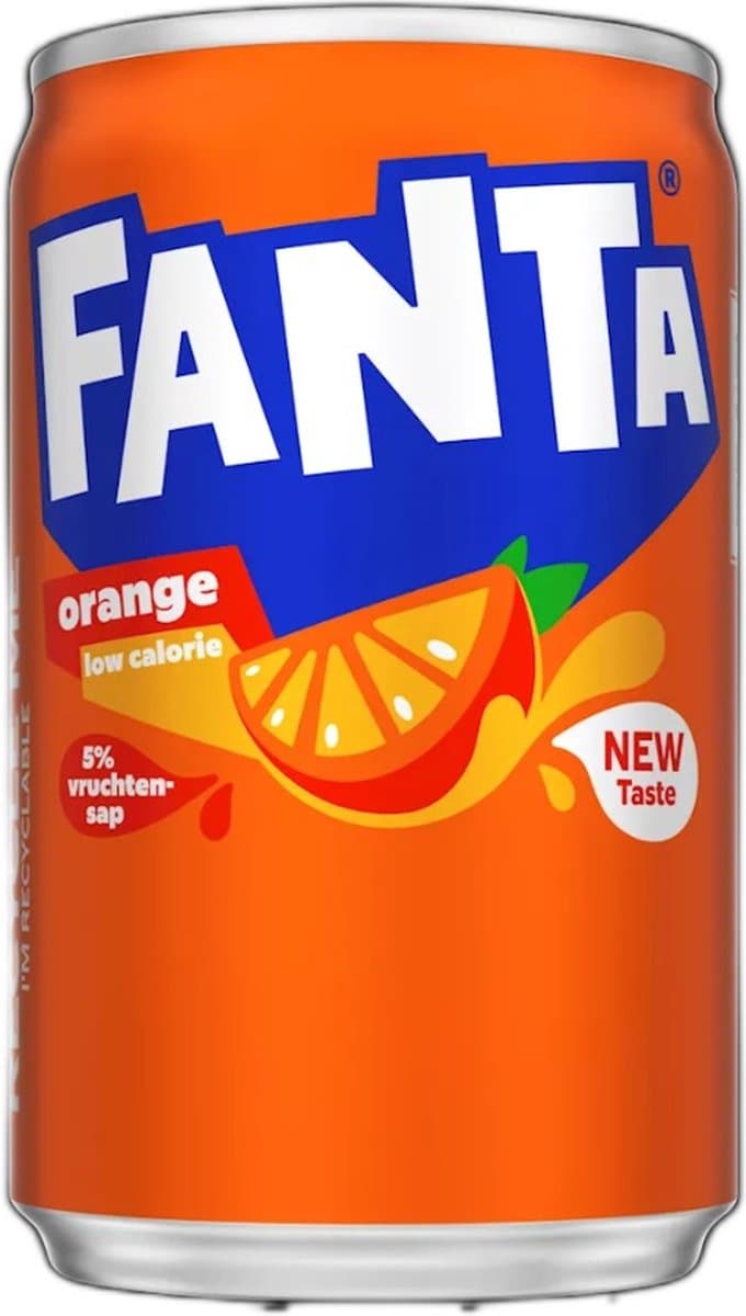 Fanta - Orange - Blik - 24 x 15 cl (EAN: 5000112659771): Wat is er nou zo bijzonder aan deze Fanta Orange