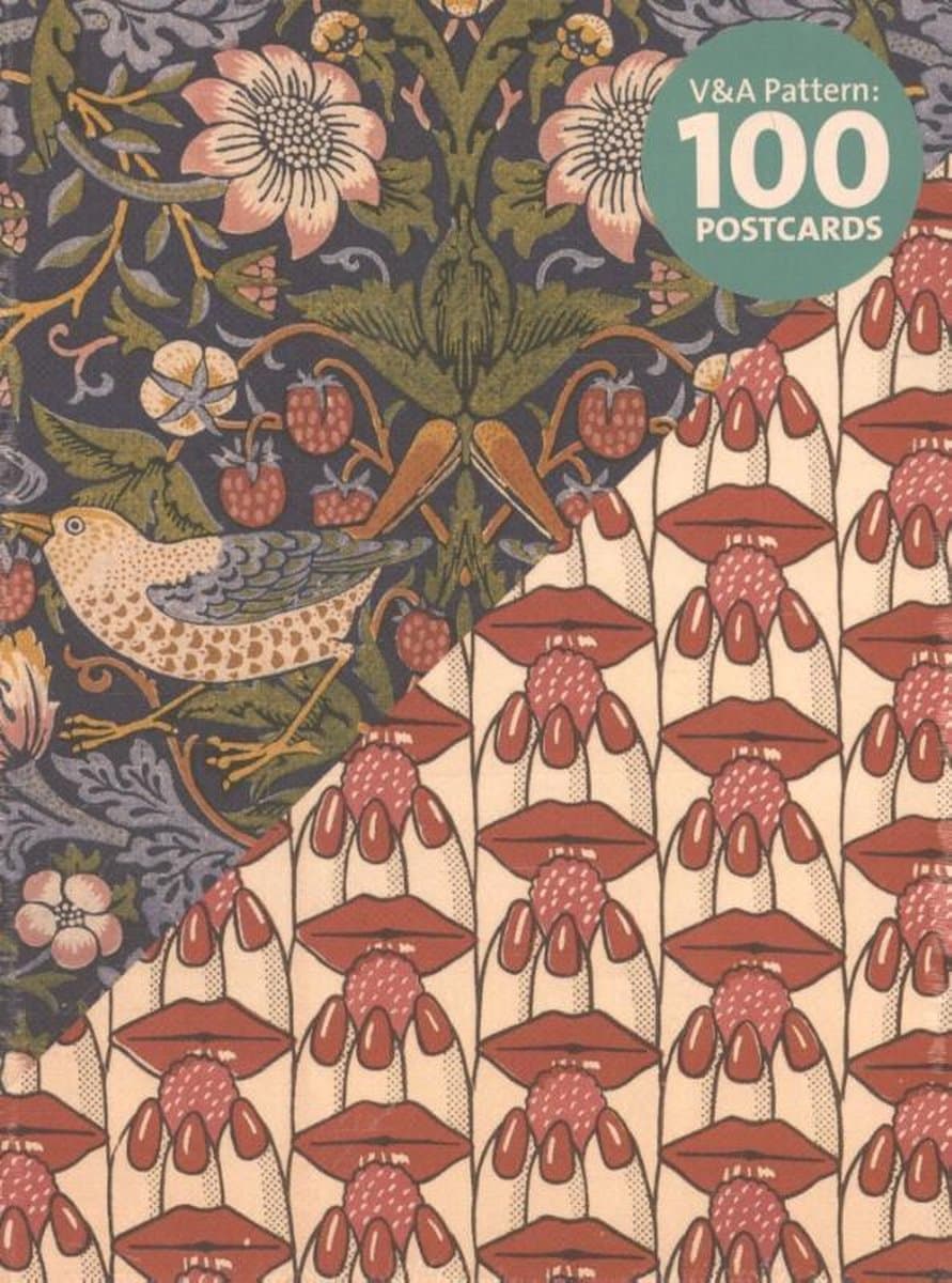 V&a pattern: 100 postcards (EAN: 9781851778157): Waarom ik voor deze set koos