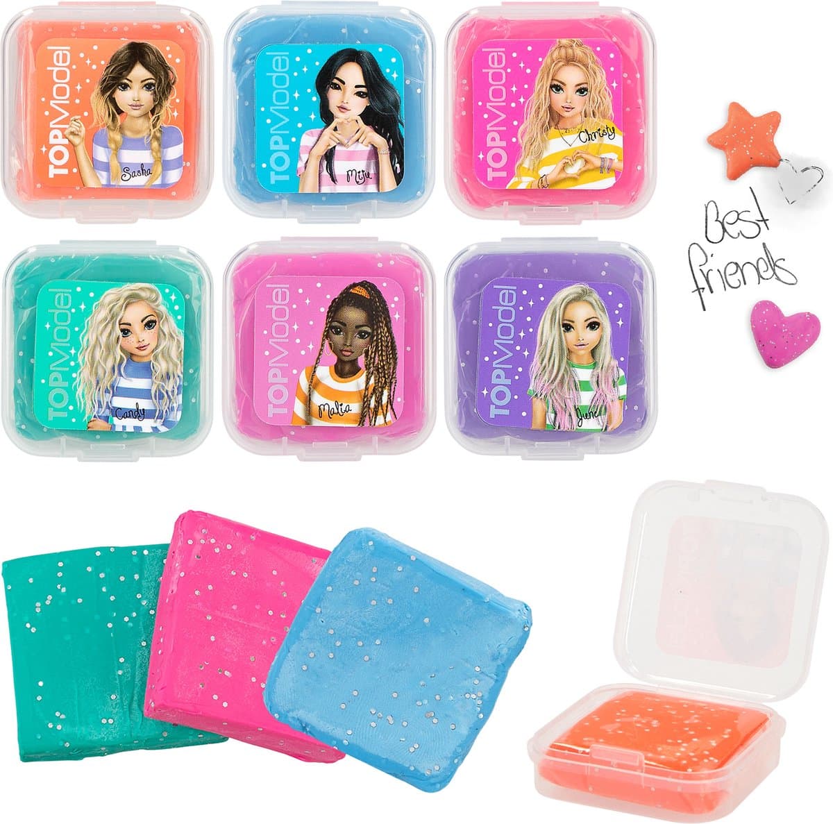 Depesche - TOPModel kneedgum neon & glitter - 1 stuk (EAN: 4010070676292): **Waarom deze kneedgum zo speciaal is**