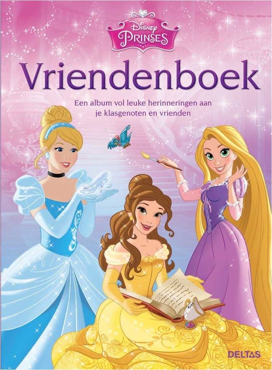 Disney Princess - Vriendenboek - Kartonboek - Multicolor (EAN: 9789044742190)