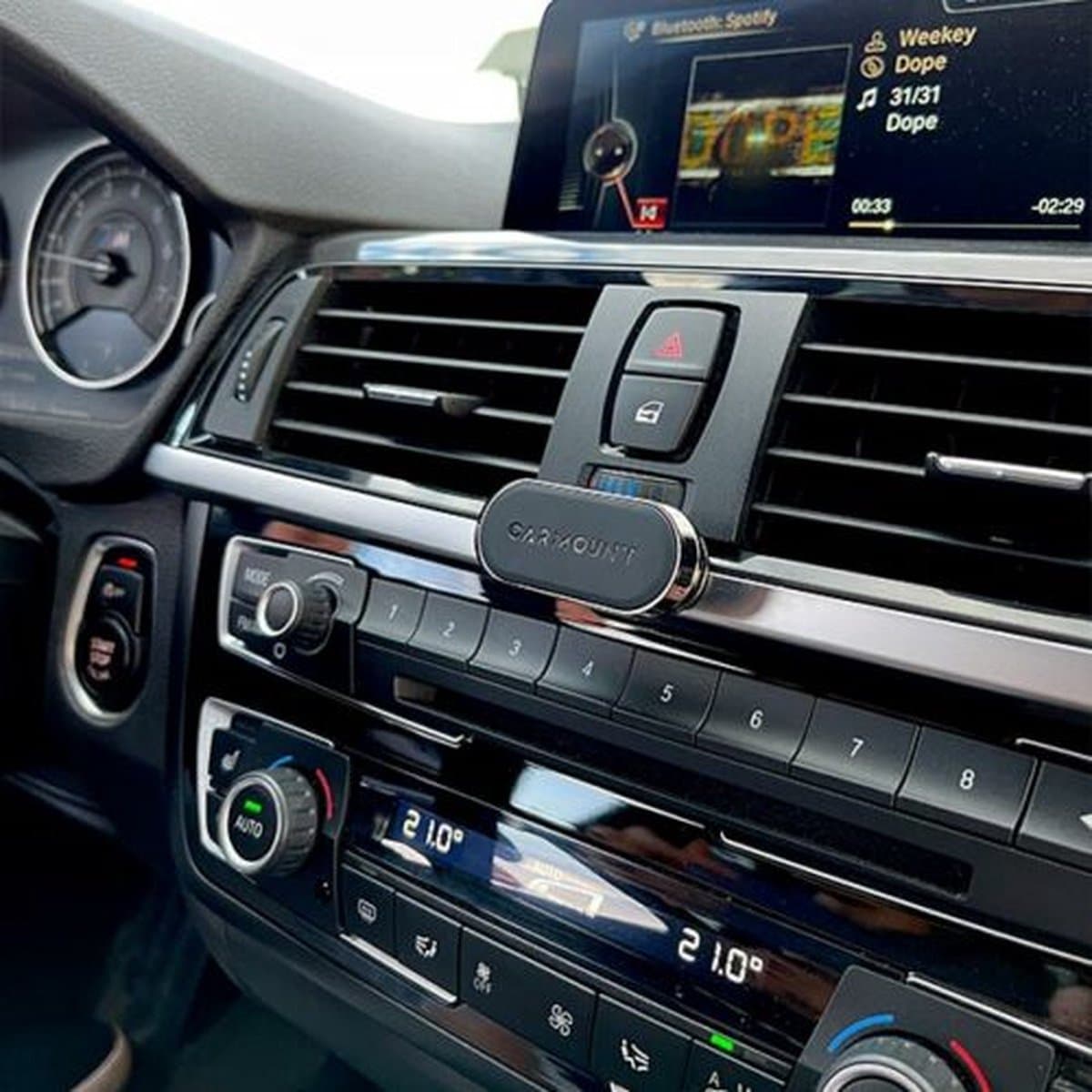 Carmount F1 Magnetische Telefoonhouder - Snelle installatie - Duurzaam - Eenvoudig bevestigen (EAN: 4745010274015)
