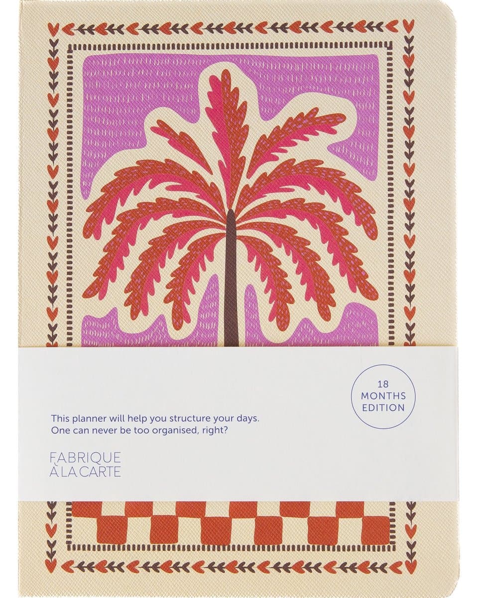 Fabrique 18 Maanden Agenda 2026-2027 Palmtree Pink (EAN: 8721154632276): **Waarom deze agenda**