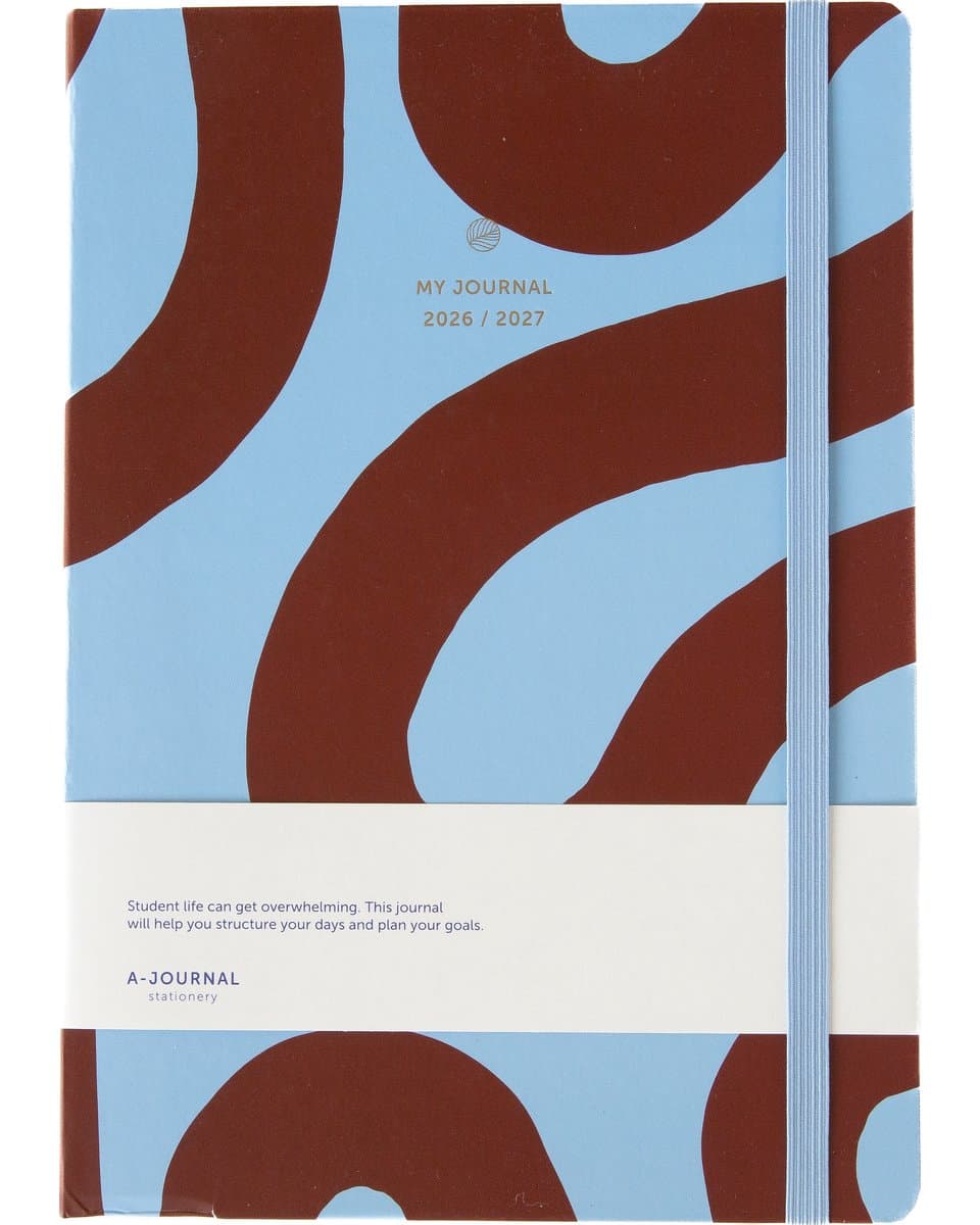 A-Journal A4 Schoolagenda 2026/2027 - Flow (EAN: 8721154633037)