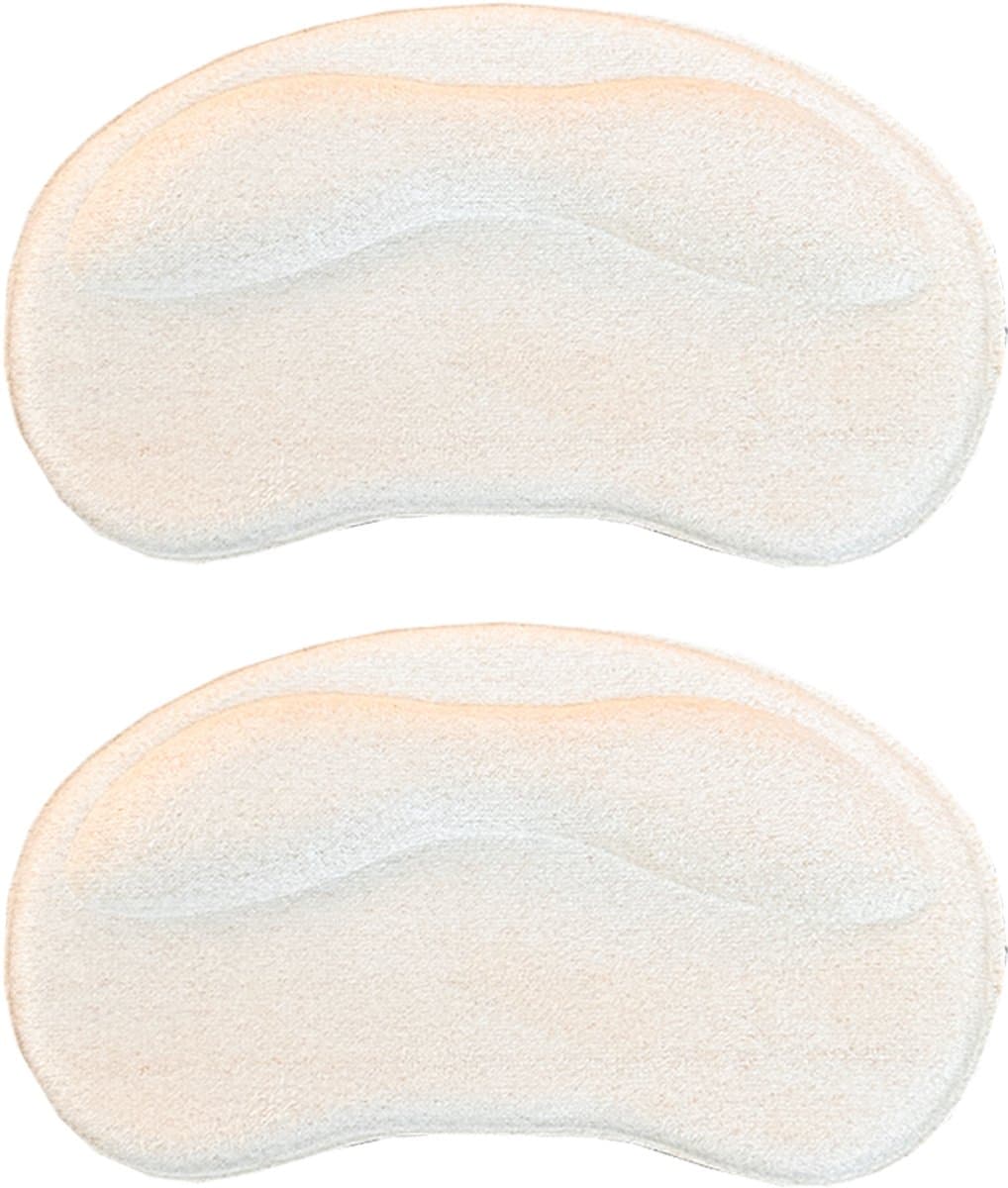 Sodrai Zacht Hielzooltje | Suéde Hielzool | Hakbeschermers | Premium Hielbeschermers | Anti-slip | Kleur Beige | Schoenmaat Universeel | Hiel beschermers |Hielkussens | (EAN: 8721325085306)