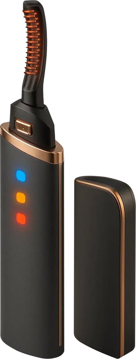 Nuvance Elektrische Wimperkruller - Eyelash Curler - Verwarmde Wimperkruller - Lash Lift - 3 Temperatuurstanden - USB Oplaadbaar (EAN: 8720986571241): De eerste indruk Geen paniek! 😅