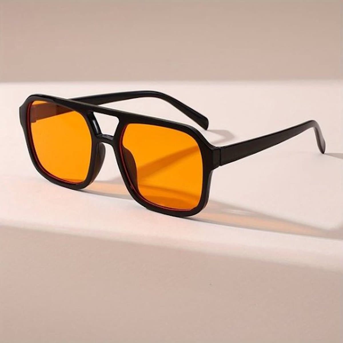 Unisex Oranje Zonnebril – Pilotenbril voor Festivals & Koningsdag - Carnaval (EAN: 8721249696084)