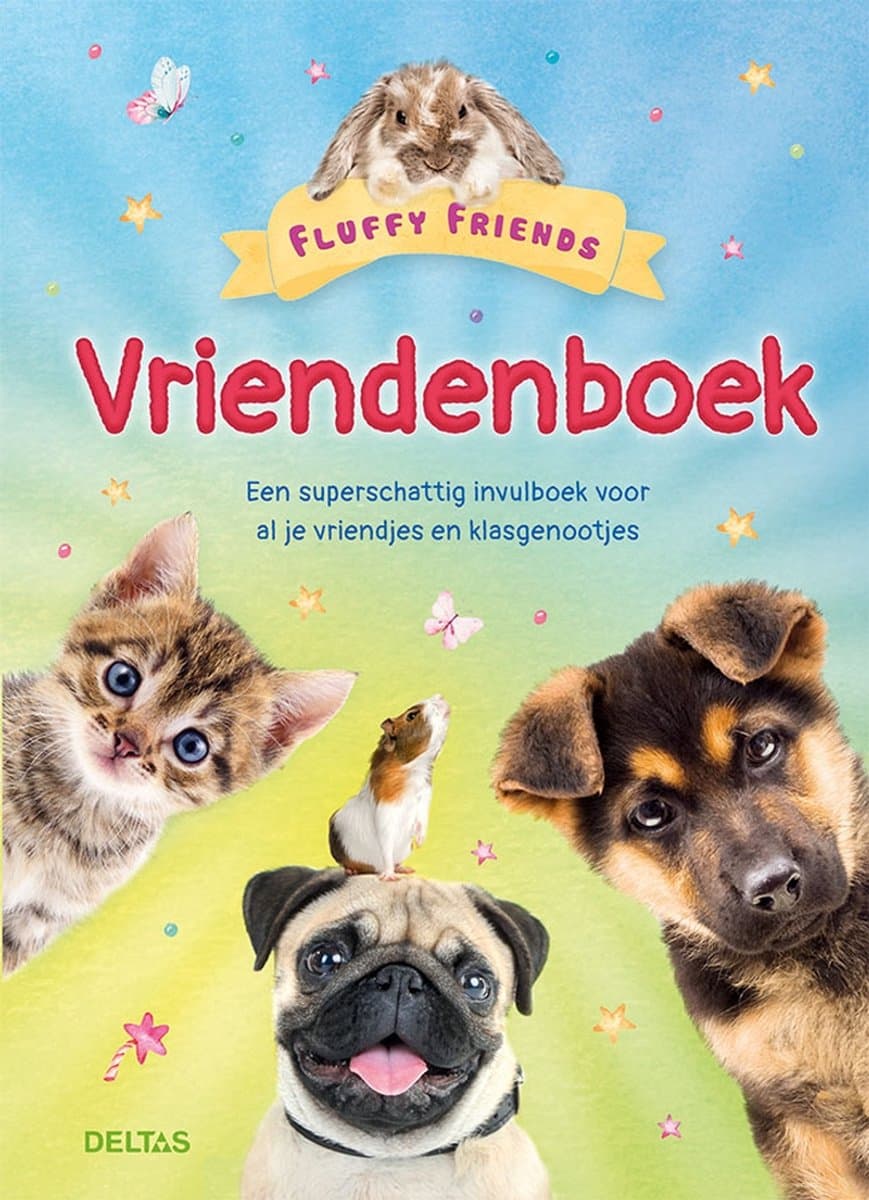 Fluffy Friends vriendenboek (EAN: 9789044767834)