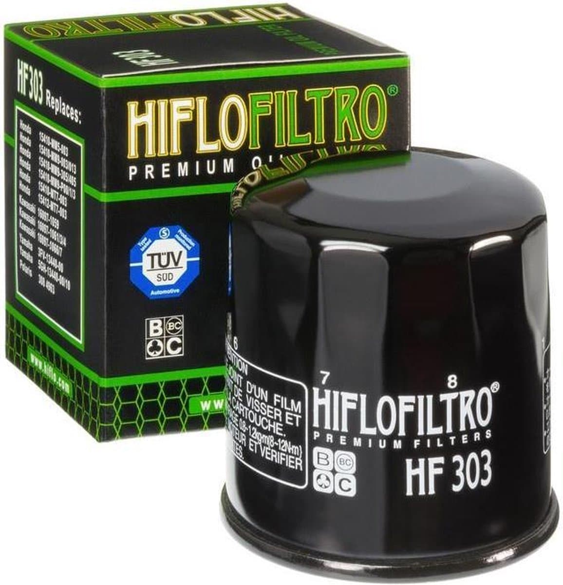Hiflofiltro-oliefilter voor ULM CF Moto 650 GT vanaf 2019, model HF303, nieuw (EAN: 0824225110432): Waarom ik meteen geïnteresseerd was
