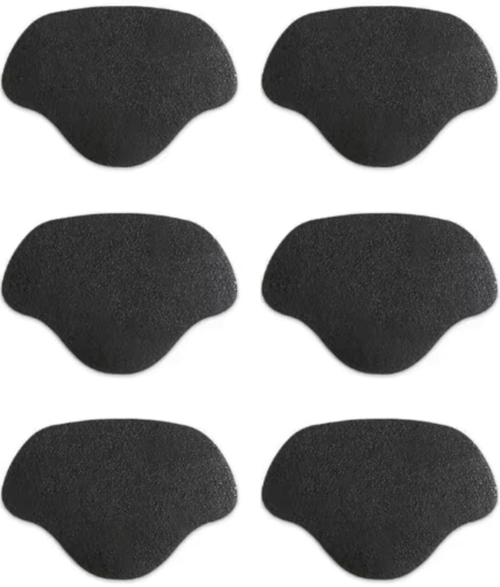 Schoen Hak Reparatie Vervanging - Zelfklevend - Hielbeschermers - Hiel Reparatie Sneaker - Hakbeschermers - 6 Stuks - Zwart (EAN: 8721184181096)