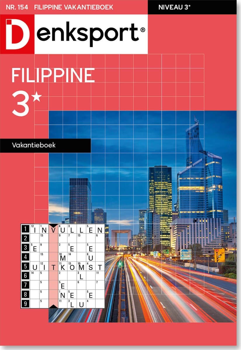 Denksport Puzzelboek Filippine 3* vakantieboek, editie 154: Waarom een puzzelboek in mijn DIY‑arsenaal