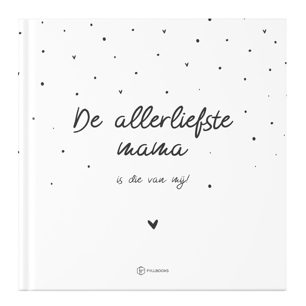 Fyllbooks Allerliefste mama invulboekje – zwart/wit (EAN: 6096707381386): 🎁 Waarom ik dit boekje kocht