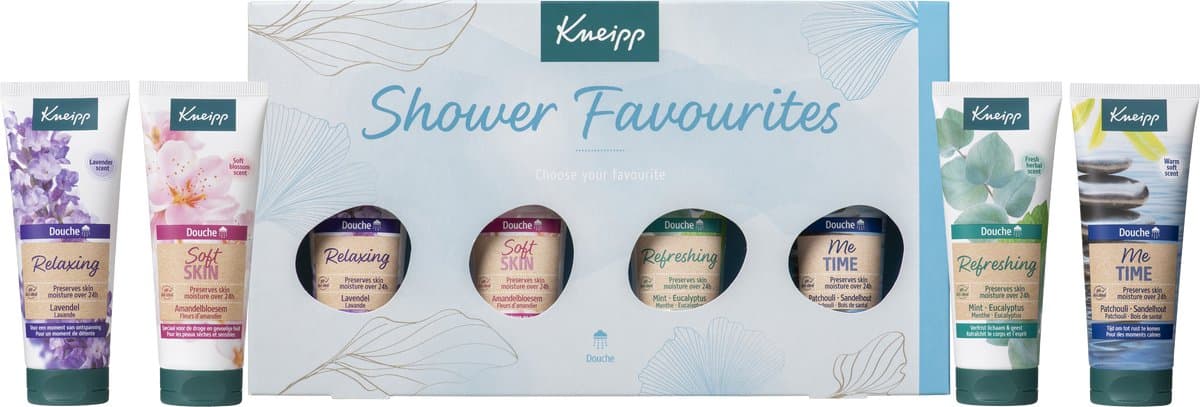 Kneipp Luxe Geschenkset Shower Favourites - Giftset - Inhoud: 4 x 75 ml (EAN: 8712585035453): 🌸 Unboxing Eenvoudig en Stijlvol