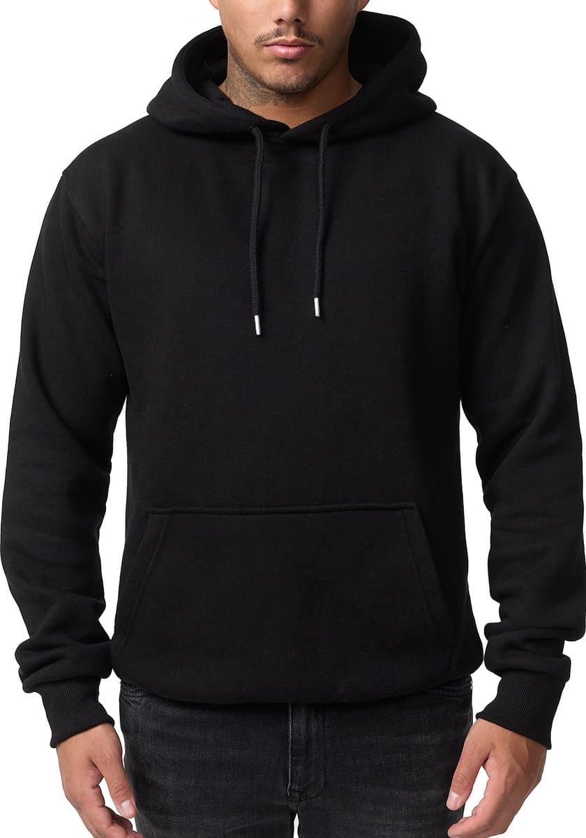 Smith & Solo Hoodie Heren - Sweatshirt Heren Met Capuchon - Katoen - Zwart S (EAN: 4064114246279)