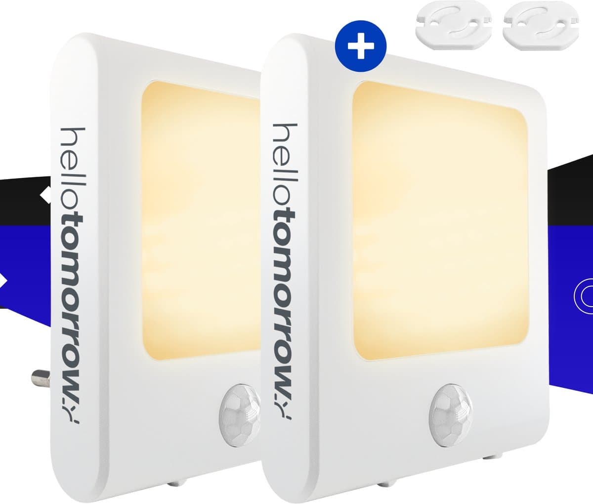 Motion Original Serie - Nachtlampje met Bewegingssensor - Nachtlampje Stopcontact Volwassenen en Kinderen - Bedlamp - Kinderkamer (EAN: 8719992248636)