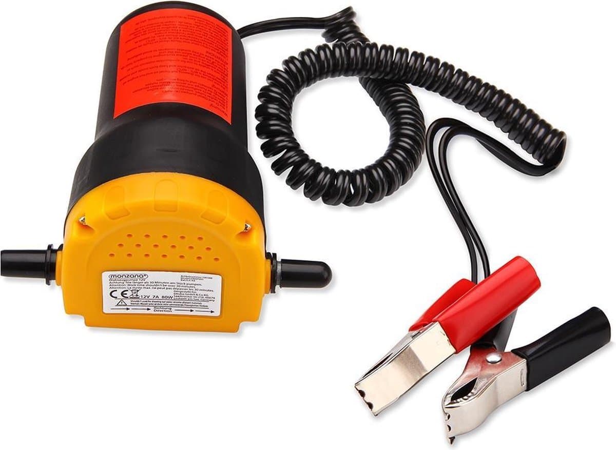 Monzana Elektrische Olie Afvoerpomp - 12V 80 Watt 5 liter min - Zwart (EAN: 4250525359527): Waarom ik voor deze pomp koos