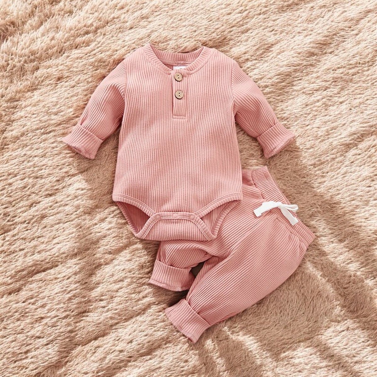 Nezr® Newborn Baby Kleding Set - Jongens en Meisjes Romper - Kraamcadeau - Babyshower Cadeau - 0-3 Maanden (EAN: 8720618943095)