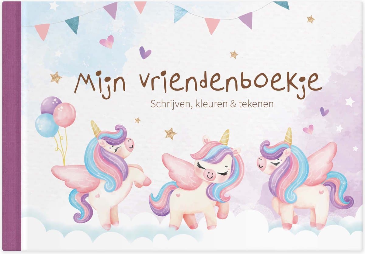 Vriendenboekje meisje | vriendenboekje unicorn | kleuren en tekenen | Writemoments (EAN: 6097325326346): ✨ Waarom ik dit boekje heb gekozen