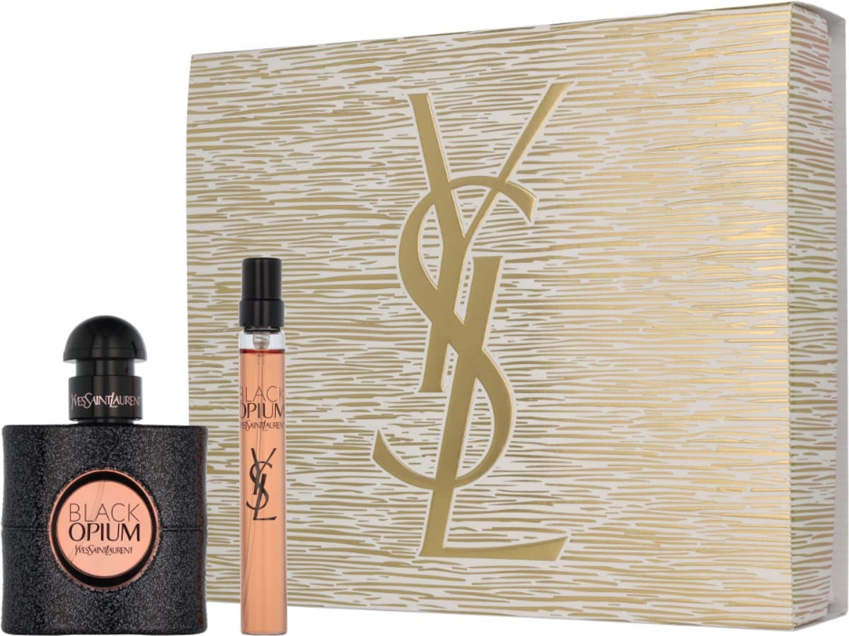 YSL Black Opium Giftset 40 ml - Edp Spray 30ml/Edp Spray 10ml (EAN: 3614274638417)