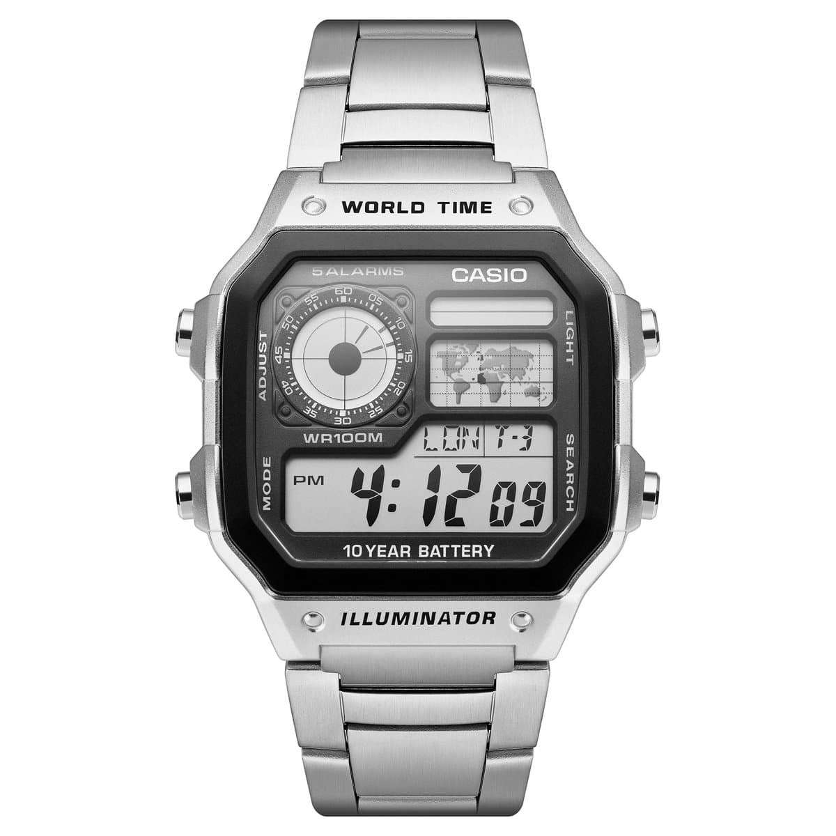 Casio Collection Men AE-1200WHD-1AVEF Heren Horloge - 42 mm (EAN: 4971850968801): Wat is dit horloge nou eigenlijk