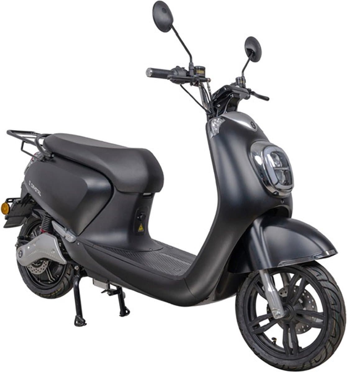 ELEKTRISCHE SCOOTER SPORT Q CRYSTAL E-SCOOTER  MAT ZWART 3000W BOSCH MOTOR 60V 20AH 45KM (BROM) (EAN: 8946004802955)