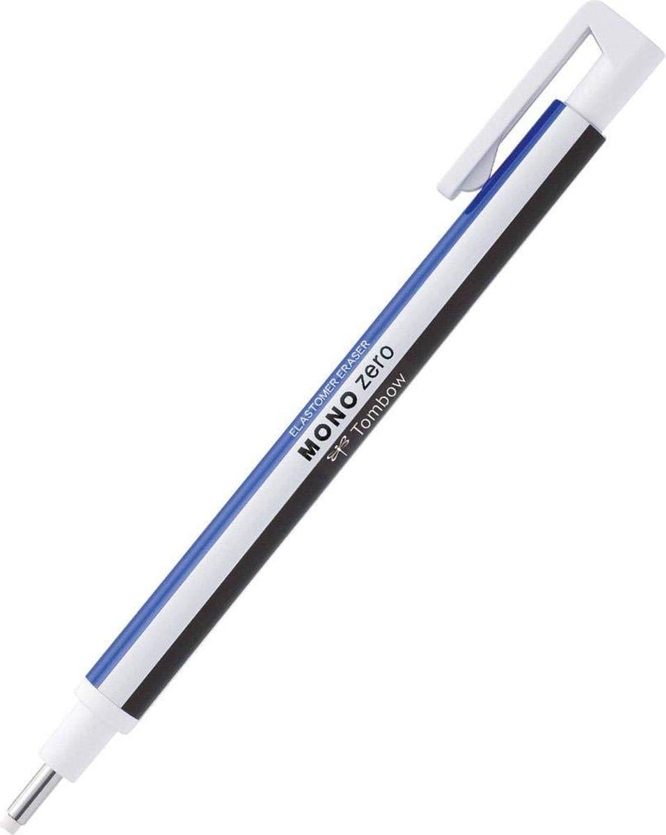 Tombow Mono Zero - Gumvulpotlood - Ronde gum - 2,3 mm - Precisie Wissen - 1 stuk (EAN: 4003198501119)