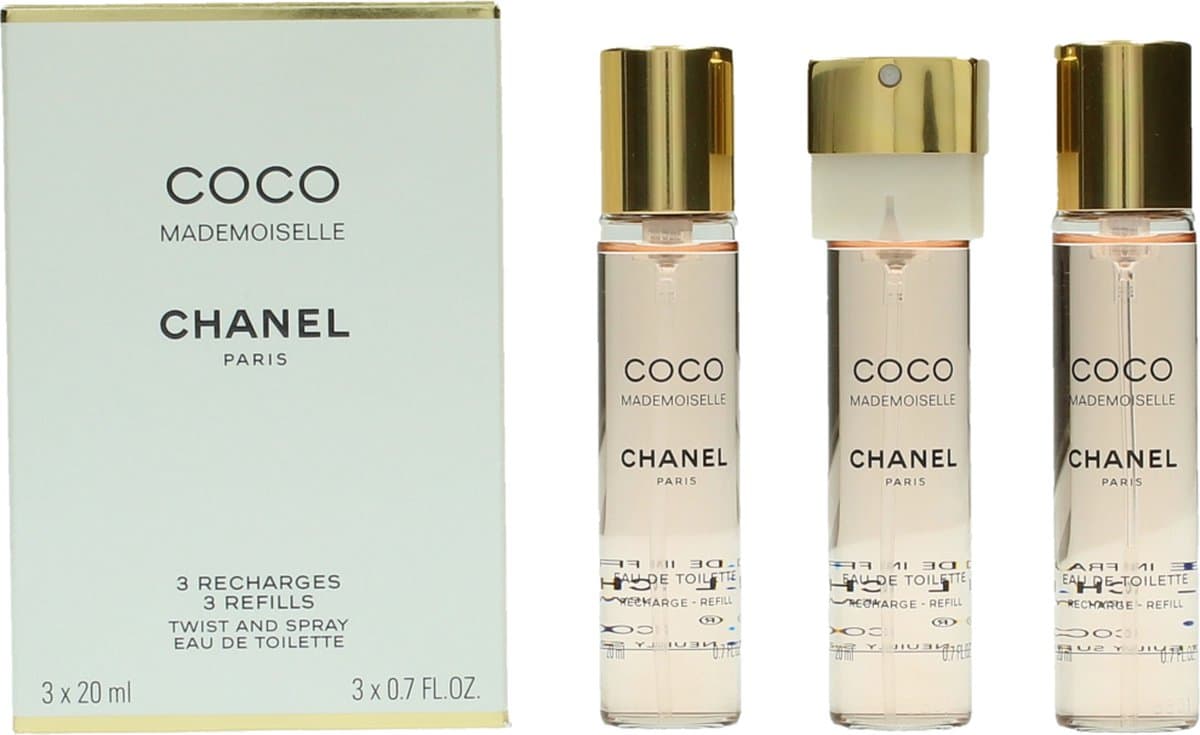 Chanel Coco Mademoiselle Geschenkset - 3x Eau de Toilette Refill (EAN: 3145891160406)