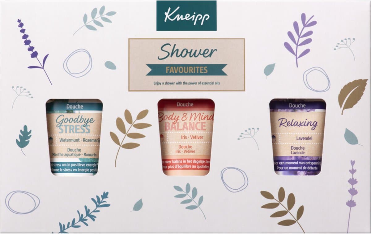 Kneipp Geschenkset Shower Moments - 1 set (EAN: 8712585036146): Wat zit er in de set