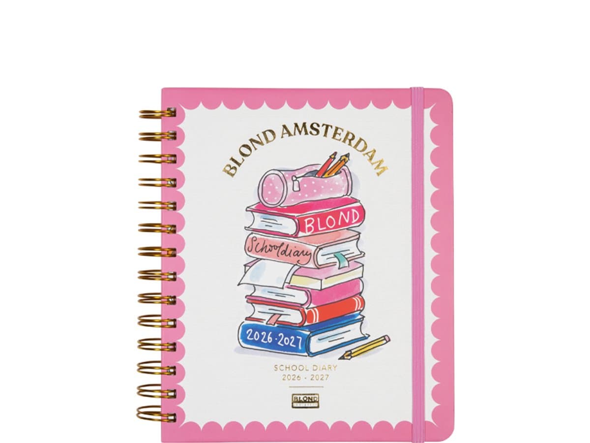 Blond Amsterdam: Schoolagenda 2026-2027 (EAN: 8719416063128)