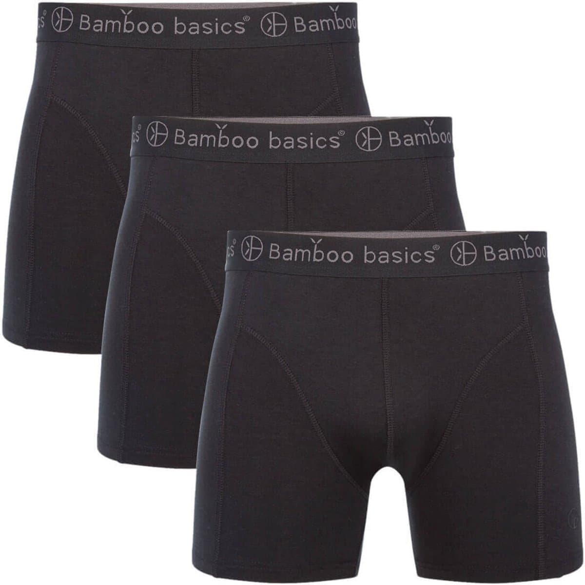 Bamboo Basics Heren Bamboe Boxershorts Rico (3-pack) - Zwart - Ondergoed Heren - Boxershort Heren Lange pijp - Maat L (EAN: 8719008020515): Welkomt in een stap voor stap