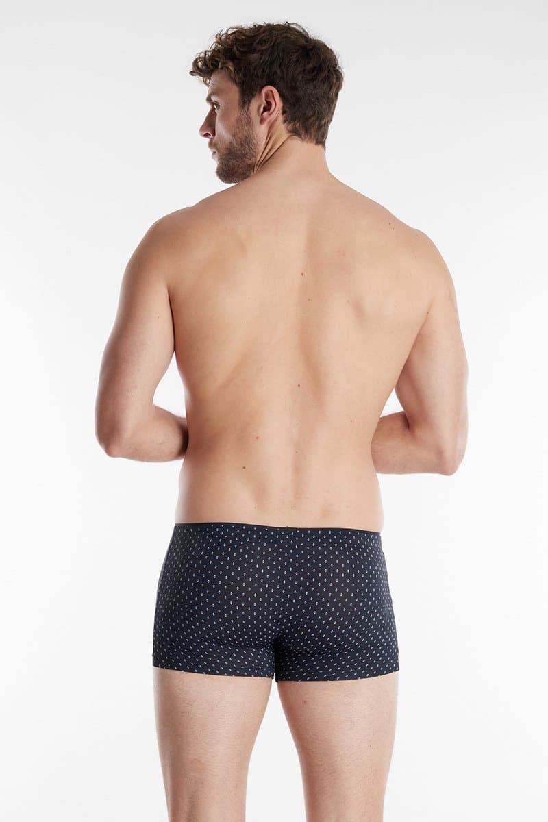 Götzburg heren microfiber boxer print zwart (EAN: 4059995413155): 🧵 Waarom een boxer Omdat het comfort ook een statement kan zijn