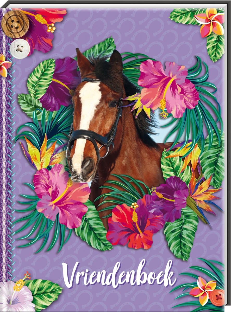 Vriendenboek Paarden (EAN: 9789464321333)