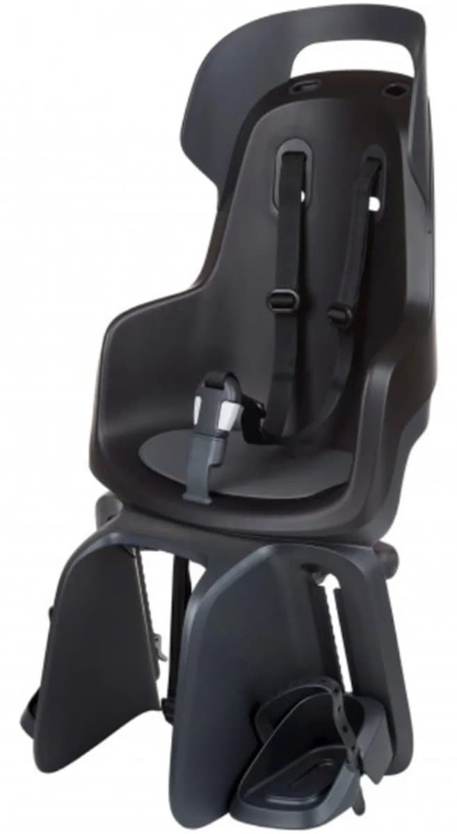 Kinderzitje achter Bobike Maxi Go met dragerbevestiging (CFS) - urban black (EAN: 5604415150234)