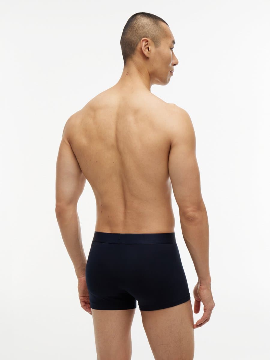 Tommy Hilfiger 3pack Trunk Heren Ondergoed - Grijs/Blauw/Blauw - Maat M (EAN: 8720646335343): Waarom ik dit pak nu even onder de loep neem